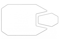 Osłona wyświetlacza do Kawasaki Ninja 500 / SE / Z500 24-25
