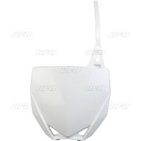 UFO TABLICA NA NUMER STARTOWY YAMAHA YZ 65 '19-'22 , YZ 85 '15-'25 KOLOR BIAŁY - ZASTĘPUJE YA04849046