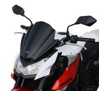 Szyba motocyklowa MRA KAWASAKI Z 1000, ZRT00D, 2010-2013, forma RM, czarna