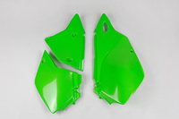 UFO BOCZKI TYLNE KAWASAKI KLX 400R '03-'25 ( KOMPLET ) KOLOR ZIELONY