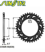 ZĘBATKA NAPĘDZANA STALOWA SUNSTAR SUNR1-5480-39