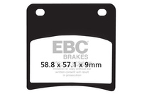 Klocki hamulcowe EBC FA146 (kpl. na 1 tarcze)