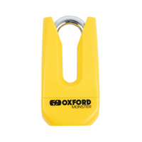 Zabezpieczenie antykradzieżowe OXFORD Monster kolor żółty trzpień 11mm