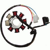 STOJAN ALTERNATORA POWER FORCE GY6 50CC 4T (4 PRZEWODY) GY6080004