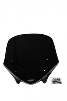 Szyba motocyklowa MRA BMW R 1200 R (F. HALTER WINDSH. SPORT), R12WR, 2015-2018, forma TM, czarna