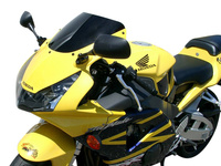 Szyba motocyklowa MRA HONDA CBR 900 RR, SC50, 2002-, forma O, czarna
