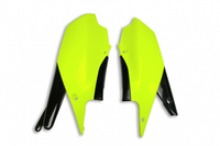 UFO BOCZKI TYLNE YAMAHA YZF 250 '19, YZF 450 18-19 KOLOR ŻÓŁTY FLUO