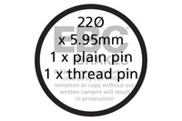 Klocki hamulcowe EBC FA293S (kpl. na 1 tarcze)