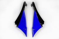 UFO ŁĄCZNIK OSŁON CHŁODNICY YAMAHA YZF 450 '10-13, KOLOR NIEBIESKI/CZARNY