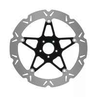 Tarcza hamulcowa motocyklowa przednia pływająca 381mm/15" Oversize Vee Rotor z czarnym środekiem - 5mm