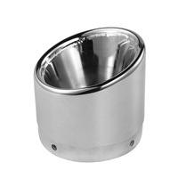 IRONHEAD end cap SLASHED END CAP (CHROME) hc2-60c SLASHED