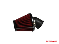 FILTR POWIETRZA STOŻKOWY POWER FORCE CZERWONY 38MM