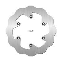 NG TARCZA HAMULCOWA TYŁ KTM SX/EXC/LC 4, GAS GAS EC/EX 250/350 '21, HUSABERG FE 350/450/600 '99-14 (220X110X4,2MM) (6X6,5MM) WAVE PEŁNA (NG141, NG129)