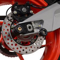 Rolki Wahacza RG Racing Aprilia Rs660 21-/660 Tuono 21- Black