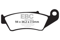 Klocki hamulcowe EBC FA185TT (kpl. na 1 tarcze)