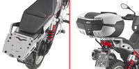 GIVI STELAŻ KUFRA CENTRALNEGO Z ALUMINIOWĄ PŁYTĄ MONOKEY - MOTO GUZZI V85TT (24)
