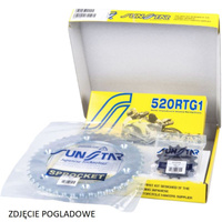 SUNSTAR NAPĘD DO KAWASAKI ER6F/N/ABS 06-16, VERSYS 650 / ABS 07-19 PLUS ZŁOTY (15/46/114) (DO 1000CC) (SUN32515/SUN1-3356-46/SS520RTG1-114G)