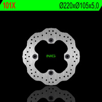 NG TARCZA HAMULCOWA TYŁ HONDA CBR 600F '91-'06, CBR 900, VTR 1000, CBR 250/300R 13-16, CBR 600RR 03-17, CBR 1000RR 09-18 (220X105X5,0MM) WAVE