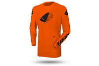 UFO KOSZULKA SLIM RADIAL CROSS KOLOR POMARAŃCZOWY FLUO ROZMIAR XL - KOLEKCJA 2025
