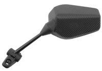Lusterko (lewe, kolor: carbon, homologacja na ulicę: Tak) pasuje do: YAMAHA TZR 50 2003-2006 VIC-E545I
