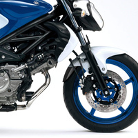 PRZEDŁUŻENIE BŁOTNIKA DO SUZUKI SFV650 GLADIUS 09-15 (PRZEDNIE) CZARNE