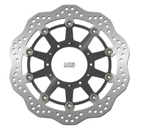 NG TARCZA HAMULCOWA PRZÓD SUZUKI DL 650 V-STROM ABS / XT ABS '20-22, DL 1000 V-STROM ABS / XT ABS / ADVENTURE ABS '20, DL 1050 V-STROM ABS / XT ABS / XT EXPLORER ABS '20-22 (310x121,50x5MM) (5X10,25MM) WAVE PŁYWAJĄCA (ŚRODEK ALUMINIOWY)