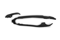 UFO ŚLIZG ŁAŃCUCHA KTM SX 125 / 250 / 300 '23-'25, SXF (SX-F) 250 / 350 / 450 '23-'25, EXC 150 / 250 / 300 '24-'25, EXCF (EXC-F) 250 / 350 / 450 / 500 '24-'25 KOLOR CZARNY