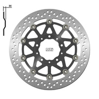 NG TARCZA HAMULCOWA PRZÓD KAWASAKI Z1000/ZZR1400 '17-20 (310X80X5,5MM) (5X10,5MM) PŁYWAJĄCA (ŚRODEK ALUMINIOWY)