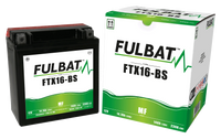 Akumulator FULBAT YTX16-BS (AGM, obsługowy, kwas w zestawie)