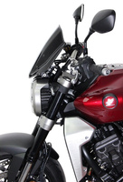 Szyba motocyklowa MRA HONDA CB 1000 R, SC80, 2018-2020, forma NSPM, czarna