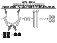KAPPA MOCOWANIE SZYBY 7057AK PIAGGIO Medley 125-150 i get / Medley S 125-150 i get (20) - A5615AK