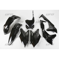 UFO KOMPLET PLASTIKÓW KAWASAKI KXF 250 '18-'20 KOLOR CZARNY (KA225E001)