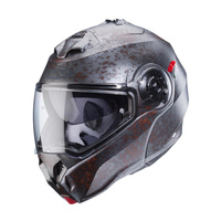 KASK SZCZĘKOWY CABERG FLIP-UP DUKE EVO RUSTY SZARY/RDZAWY