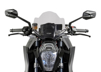 Szyba motocyklowa MRA KTM 1290 SUPER DUKE R, , 2013-2016, forma NRM, czarna