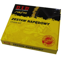 ZESTAW NAPĘDOWY  DID520ZVMX ZŁOTY 108 SUNF335-16 SUNR1-3667-42 (520ZVMX ZŁOTY-DR600S/R 85-89)