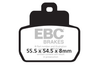 Klocki hamulcowe EBC SFA425 skuterowe (kpl. na 1 tarcze)