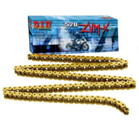 Łańcuch napędowy DID 520ZVMXG&G ilość ogniw: 112 (X-ring hiper wzmocniony )