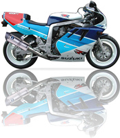 Tłumik IXIL SUZUKI GSX 750 R 90-91 (GR7AD), typ SOVE (waga 3000 g, długość 423 mm, materiał Inox AIS