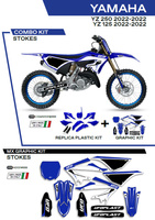 UFO Komplet plastików plus komplet naklejek (oklein) YAMAHA YZ 125/250 '22