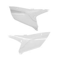 POLISPORT BOCZKI TYLNE YAMAHA YZ 250F '24-'25; YZ 450F '23-'25 KOLOR BIAŁY