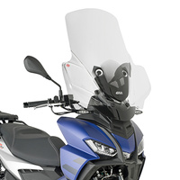 GIVI SZYBA PRZEŻROCZYSTA 74 x 61 cm (H x W) - APRILIA SR GT 125-200 (22 > 23)