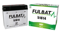 Akumulator FULBAT 51814 (suchy, obsługowy, kwas w zestawie)
