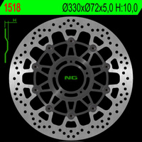 NG TARCZA HAMULCOWA PRZÓD DUCATI MULTISTRADA 1200 15-18 (330X72X5,0MM) (5X8,5MM)