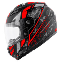 KAPPA KASK KJ04 BOOM PROX JUNIOR INTEGRALNY CZARNY / CZERWONY MATT L/54 - NOWOŚĆ 2021 - HKJ04FRXBR54