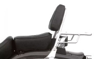 Hepco&Becker 25 Rebel (1995-2001)/CMX 250 Rebel (1996-2001) sissybar with rack - 611106 00 02