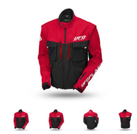 UFO KURTKA TAIGA ENDURO (ODPINANE RĘKAWY) KOLOR CZERWONY/CZARNY ROZMIAR XL - KOLEKCJA 2024