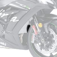 PRZEDŁUŻENIE BŁOTNIKA DO KAWASAKI H2 SX 18-21 / ZX10R 17-20 (PRZEDNIE) CZARNE