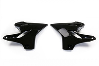 UFO OSŁONY CHŁODNICY YAMAHA YZ 125/250 '15-21, KOLOR CZARNY
