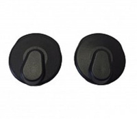 CABERG CZĘŚCI ZAŚLEPKA NAKRĘTKI DASZKA DO KASKU FREERIDE (KOMPLET) KOLOR CZARNY