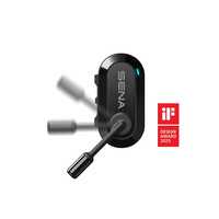 SENA 2025/07 INTERKOM UNIWERSALNY BIKOM 20 BLUETOOTH 5.2, MESH 3.0 DO 800M MOCOWANY NA PASKU ( 2 ZESTAWY ) (EL)